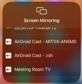AirPlay iPhone to Hisense TV