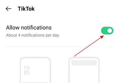 allow notifications