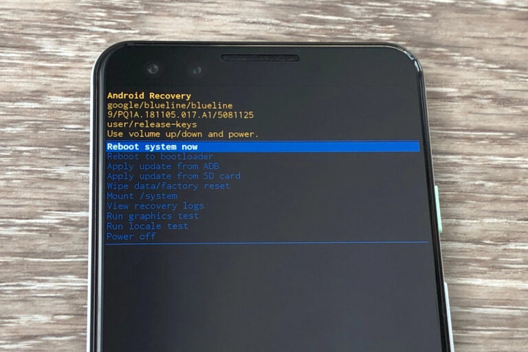 How can you factory reset an Android device?