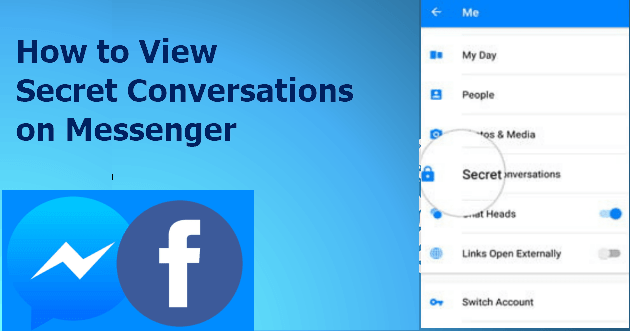 view secret conversations on Messenger