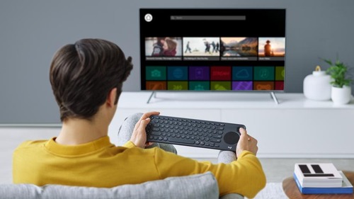 use wireless keyboard to AirPlay Android TV