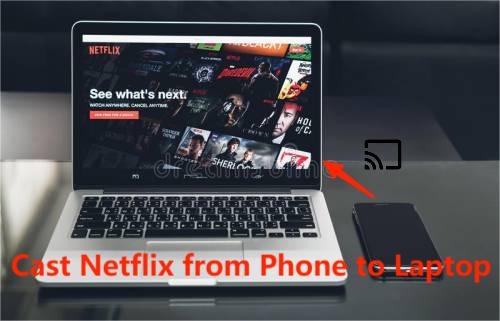 Cast Netflix from Phone to Laptop1