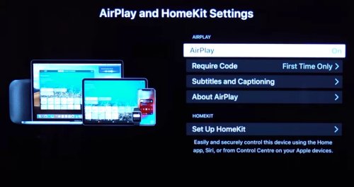 activa AirPlay en TV Sony