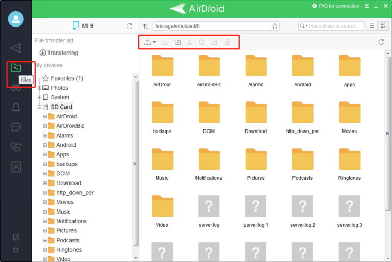 airdroid desktop file manager1