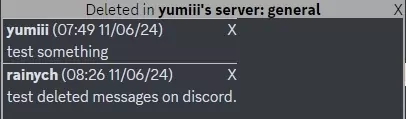 check deleted messages on Discord
