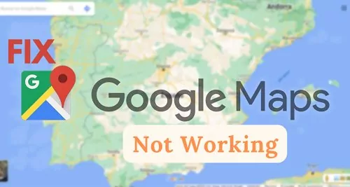 Google Maps not working