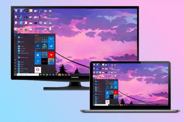 duplica pantalla de Windows a TV