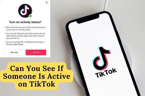 see if someone is active on TikTok