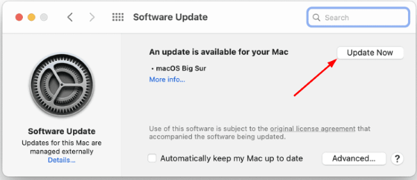 update Mac