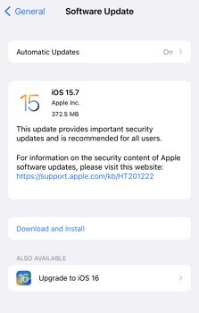 update iPhone OS