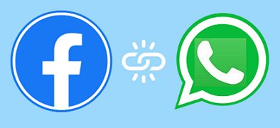 WhatsApp link with Facebook