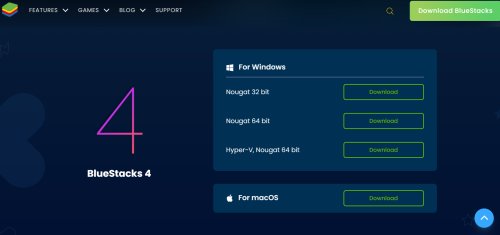 BlueStacks 4 is the latest version available for Mac1