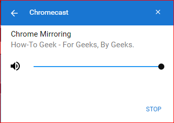 If you want to cast the entire desktop