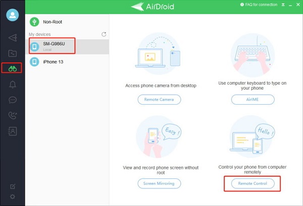 airdroid control remoto