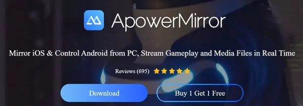 download the ApowerMirror app