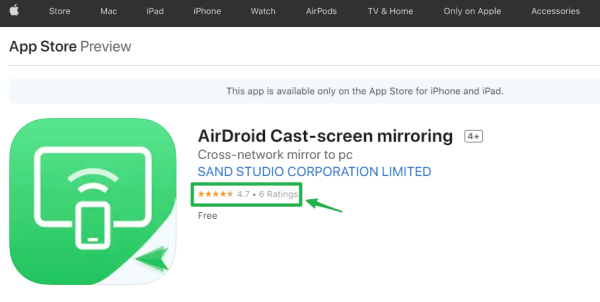 Reseñas AirDroid Cast