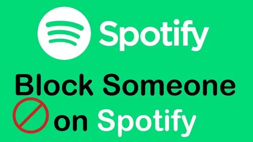 block someone on Spotify