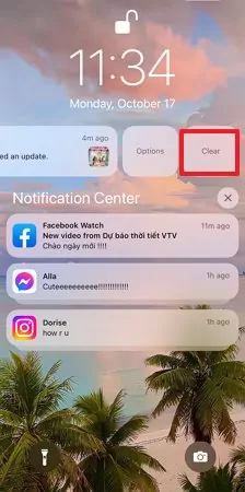 clear individual notifications