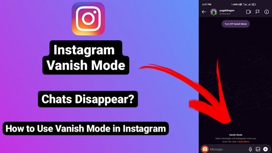 Modo Vanish en Instagram