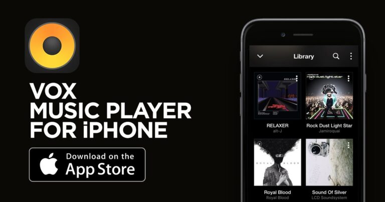 reproductor de música para iphone vox