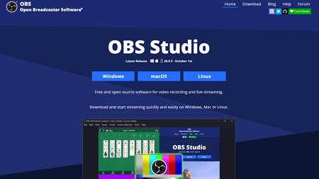 OBS website