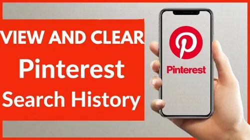 Historial de búsqueda en Pinterest