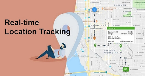 real time location tracking