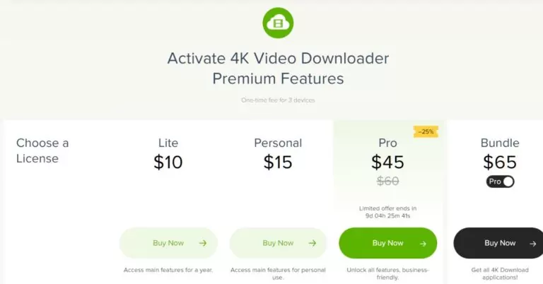 4k Video Downloader Pricing & Reviews 2023