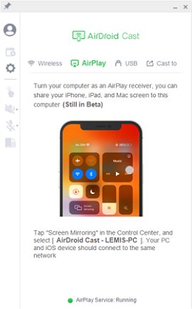 AirPlay on AirDroid Cast