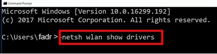 Open Command Prompt and type netsh WLAN show drivers