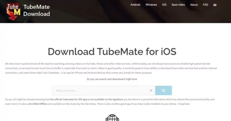 best YouYube video downloader iPhone - TubeMate