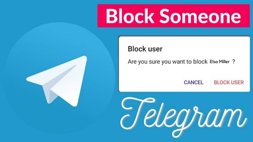 bloquear a alguien en Telegram