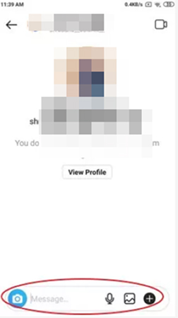 DM private account