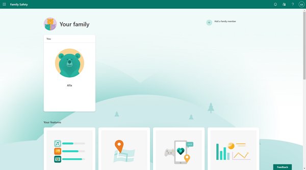 Family Safety web
