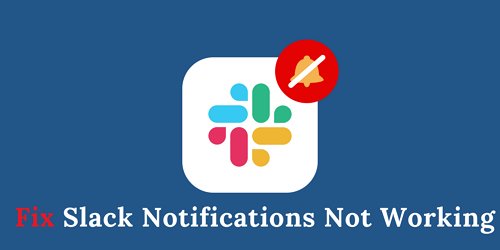 fix Slack notifications not working