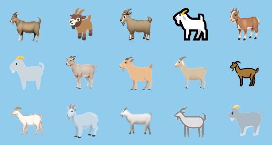 goat emoji