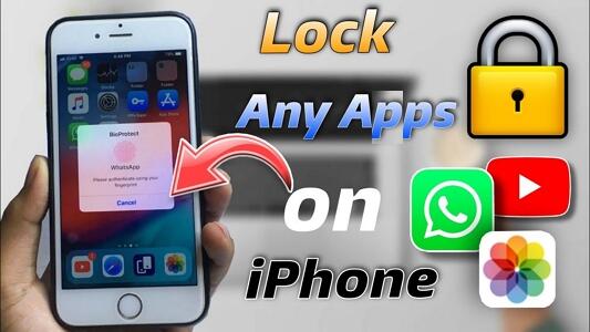 lock apps on iPhone