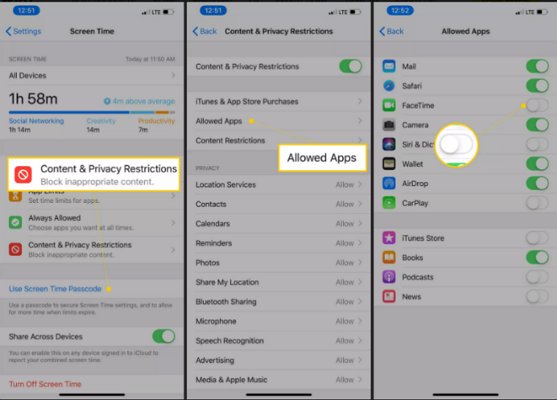 verrouillez des applications sur iPhone avec le Temps d'écran