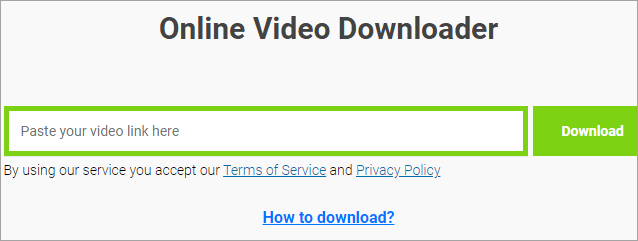 downloader de vídeo online