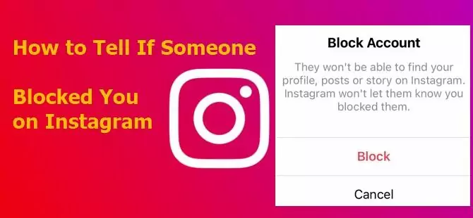 tell if someone blocked you on Instagram