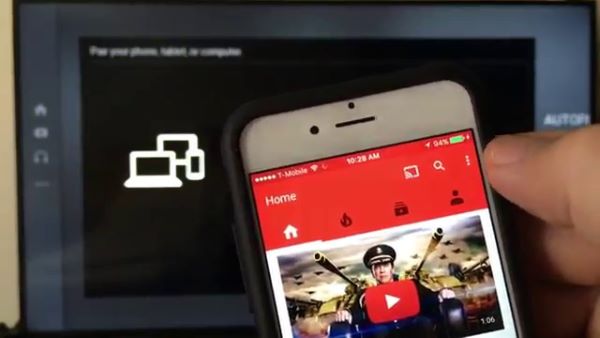 cast YouTube from Android to TV