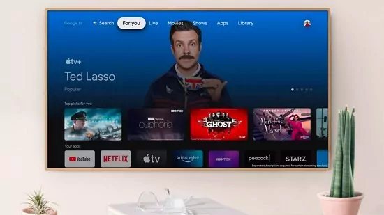 Apple TV app in Google TV