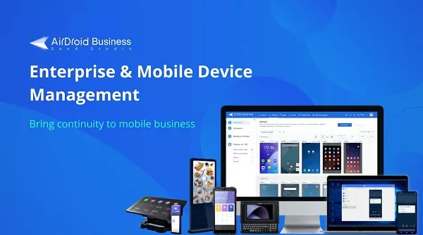 airdroid business para negocios dispositivo móvil