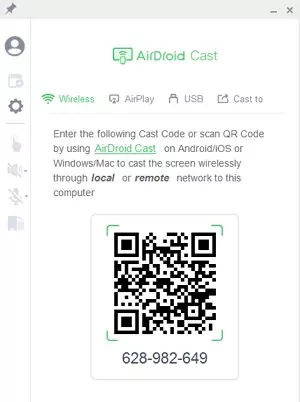 AirDroid Cast connection method