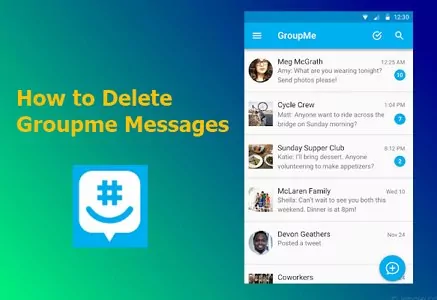 eliminar mensajes de GroupMe