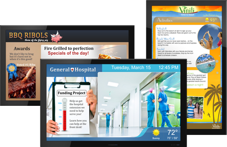 digital signage dynamic content