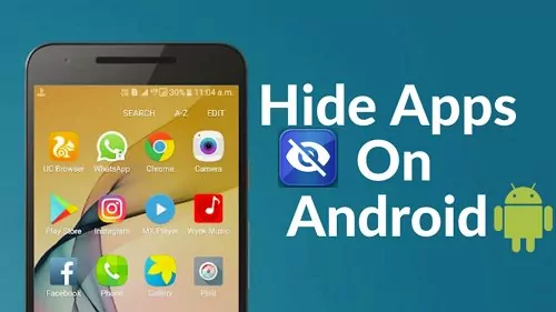 hide apps on Android