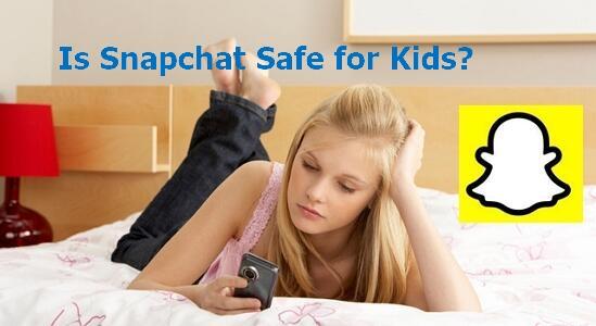is Snapchat safe for kids