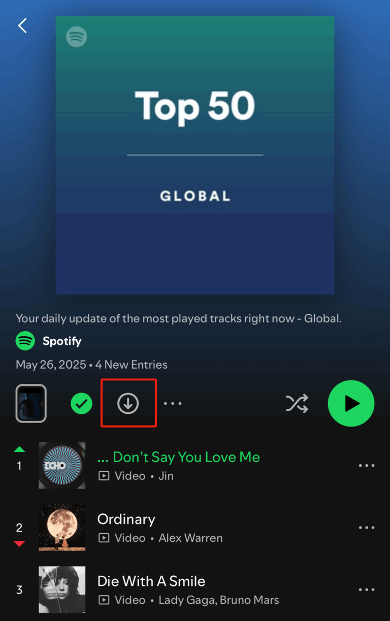 download spotify music