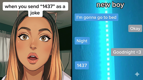 1437 on TikTok